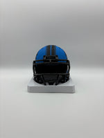 Aidan Hutchinson Autographed Detroit Lions Rave Mini Football Helmet Beckett CoA