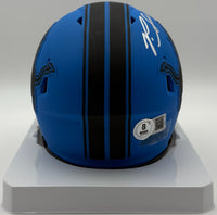 Penei Sewell Autographed Detroit Lions Rave Mini Football Helmet Beckett CoA
