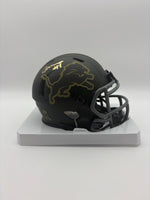 Jameson Williams Autographed Detroit Lions STS Mini Football Helmet Beckett CoA