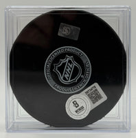 Darren McCarty, Joe Kocur, & Kris Draper Autographed Detroit Red Wings Hockey Puck Beckett CoA