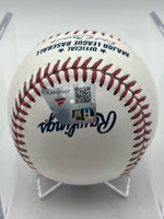 Riley Greene Autographed Rawlings Official Major League Baseball Fanatics CoA
