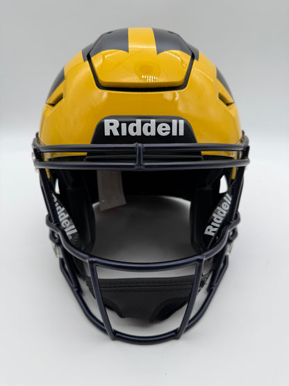 TOM BRADY AUTOGRAPHED UNIVERSITY OF MICHIGAN SPEEDFLEX AUTHENTIC FULL SIZE HELMET