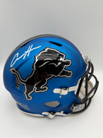 Aidan Hutchinson Autographed Detroit Lions Alternate Full-Size Authentic Football Helmet Beckett CoA