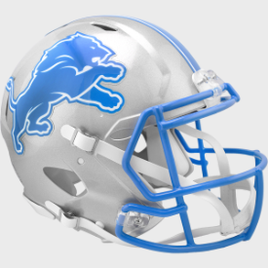 Detroit Lions Speed Full-Size Authentic Football Helmet