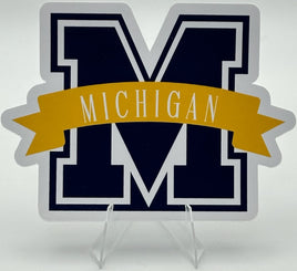 Michigan Wolverines Sticker.