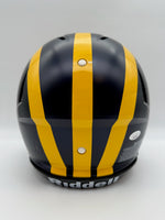 Anthony “A-Train” Thomas Autographed & Inscribed Michigan Wolverines Full-Size Authentic Football Helmet JSA CoA