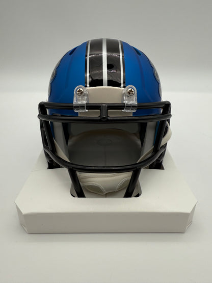 AMIK ROBERTSON AUTOGRAPHED DETROIT LIONS ALT MINI HELMET BECKETT CoA