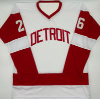 Joe Kocur Autographed Detroit Red Wings Custom Hockey Jersey Beckett CoA