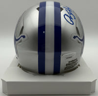 Chris Spielman, Autographed Detroit Lions Throwback Mini Football Helmet JSA CoA
