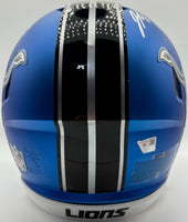 Jahmyr Gibbs Autographed Detroit Lions Alternate Full-Size Authentic Football Helmet Fanatics CoA