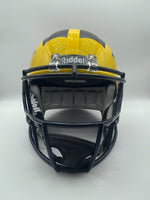 Jordan Marshall Autographed Michigan Wolverines Full-Size Replica Football Helmet JSA CoA.