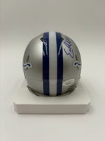Erik Kramer Autographed Detroit Lions Mini Football Helmet JSA CoA