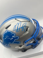 Calvin Johnson Detroit Lions Autographed Speedflex Midi-Helmet W/ JSA CoA
