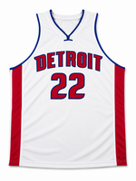 Tayshaun Prince Autographed Detroit Pistons Custom White Jersey w/ JSA CoA