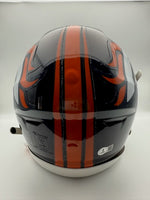 Bo Nix Autographed Denver Broncos Full-Size Flex Football Helmet Beckett CoA