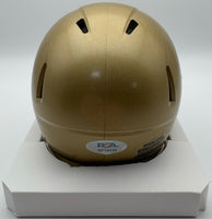 Riley Leonard Autographed Notre Dame Mini Football Helmet PSA DNA CoA