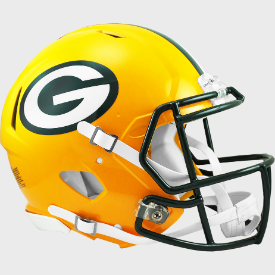 Green Bay Packers Full Size Speed Authentic Helmet