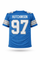 Aidan Hutchinson Autographed Detroit Lions Blue Custom Football Jersey Beckett CoA