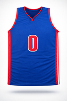 Jalen Duren Autographed Detroit Pistons Blue Custom Basketball Jersey JSA CoA