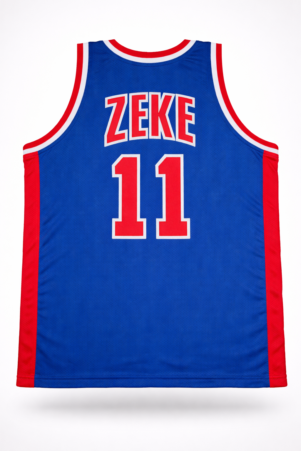 custom pistons jersey