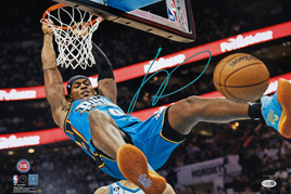 Jalen Duren Autographed Detroit Pistons 16x20 Photo JSA CoA