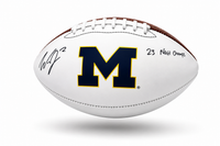 Will Johnson Autographed Michigan Wolverines Football JSA CoA