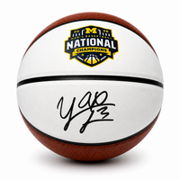 Yaxel Lendeborg Autographed Michigan Wolverines Basketball with JSA CoA