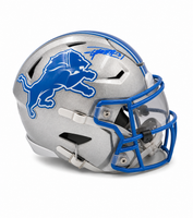 Kerby Joseph Autographed Detroit Lions Speed Midi Flex Football Helmet JSA CoA