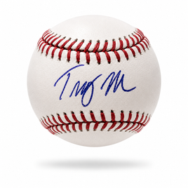 Troy Melton Autographed Rawlings Official Major League Baseball JSA CoA.