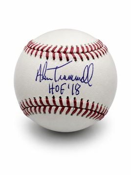 Alan Trammel Autographed W/ Inscription Rawlings Official Major League Baseball Beckett CoA