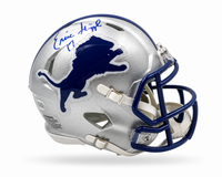 Eric Hipple Autographed Detroit Lions Mini Football Helmet JSA CoA.