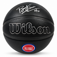 Bill Laimbeer Autographed Detroit Pistons Wilson Basketball w/ Beckett CoA.