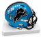 Amik Robertson Autographed Detroit Lions Alternate Mini Football Helmet Beckett CoA