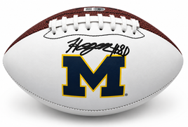 Hogan Hansen Autographed Michigan Wolverines Football Beckett CoA