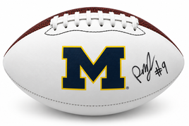 Rod Moore Autographed Michigan Wolverines Football Beckett CoA
