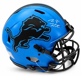 Sam Laporta Autographed Detroit Lions Rave Full-Size Authentic Football Helmet Radtke CoA
