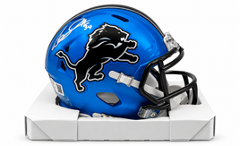 Ndamukong Suh Autographed Detroit Lions Speed Alternate Mini Football Helmet Beckett CoA