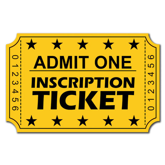 Inscription Ticket for Parker Meadows Jan 4th Soaring Eagle Casino Miller Sports Card and Memorabilia Show