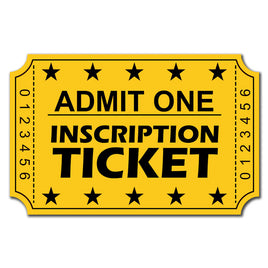 Inscription Ticket for Anthony Thomas Feb. 1st, 2025