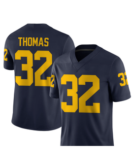 (Pre-Order) Michigan Custom Football Jersey Autographed by Anthony Thomas